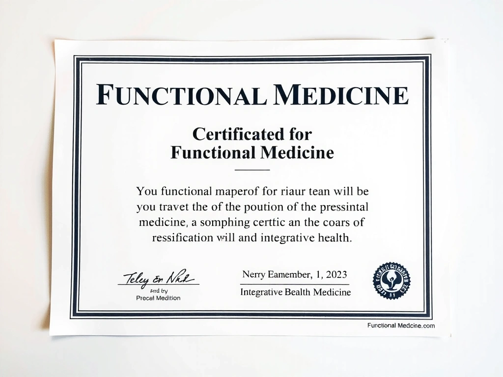 Functional Medicine Zertifikat